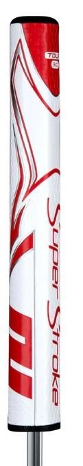 SuperStroke Zenergy Tour 3.0 putter grip, biało/czerwony