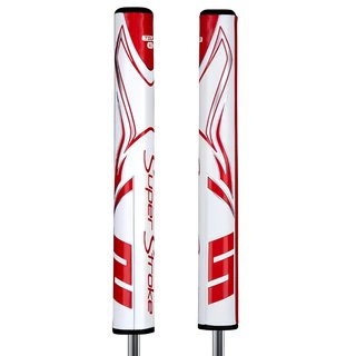 SuperStroke Zenergy Tour 3.0 putter grip, biało/czerwony