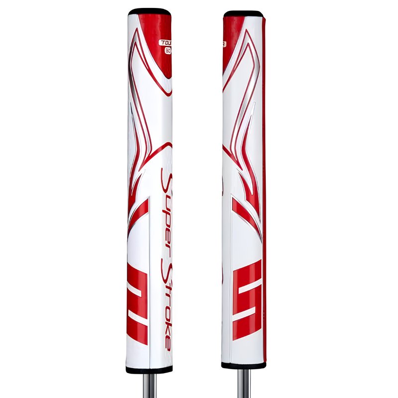 SuperStroke Zenergy Tour 3.0 putter grip, biało/czerwony