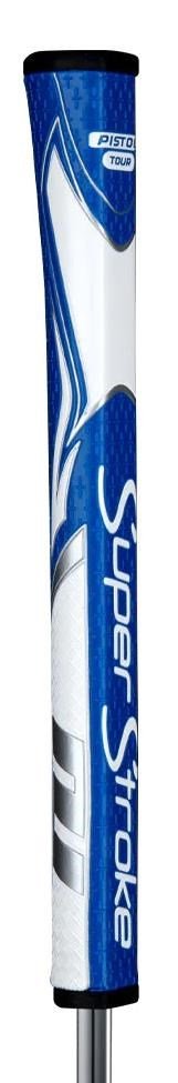 SuperStroke Zenergy Pistol GT Tour putter grip, niebiesko/biały