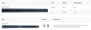 Ping G Le3 damski driver