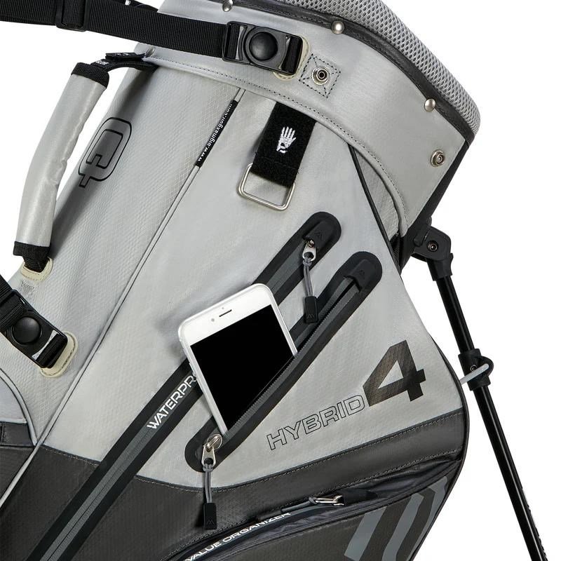Big Max Aqua Hybrid 4 stand bag, szaro/czarny
