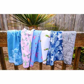 Devant Ultimate Microfiber ręcznik golfowy, tropical flowers