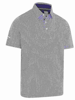 Callaway All Over Trademark męskie polo, granatowe