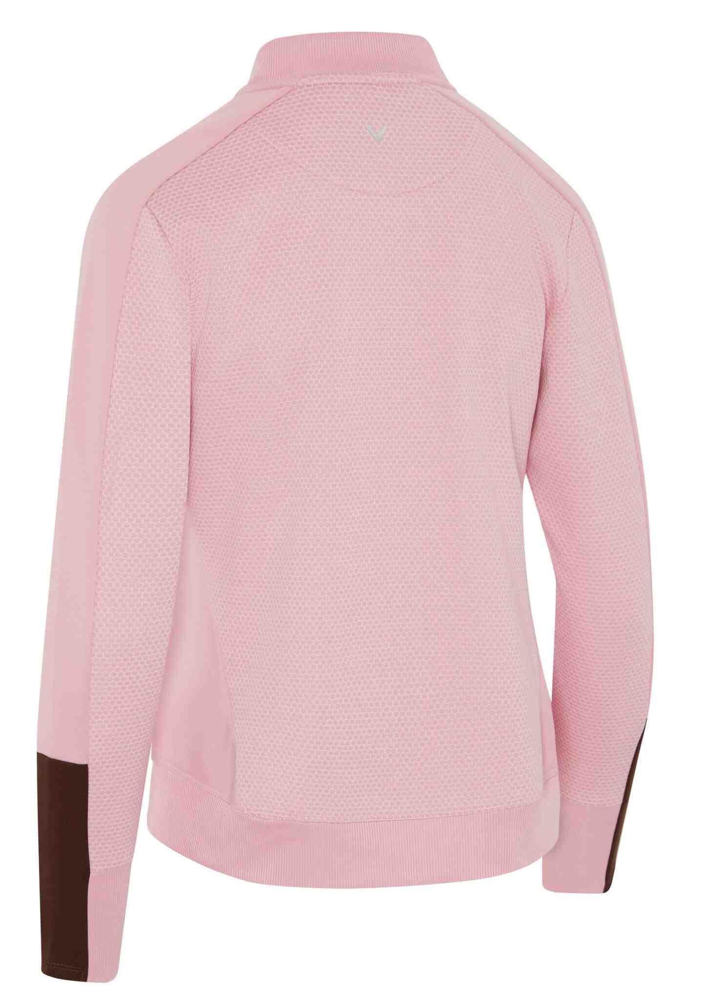 Callaway Heathered Fleece damska bluza, pink nectar