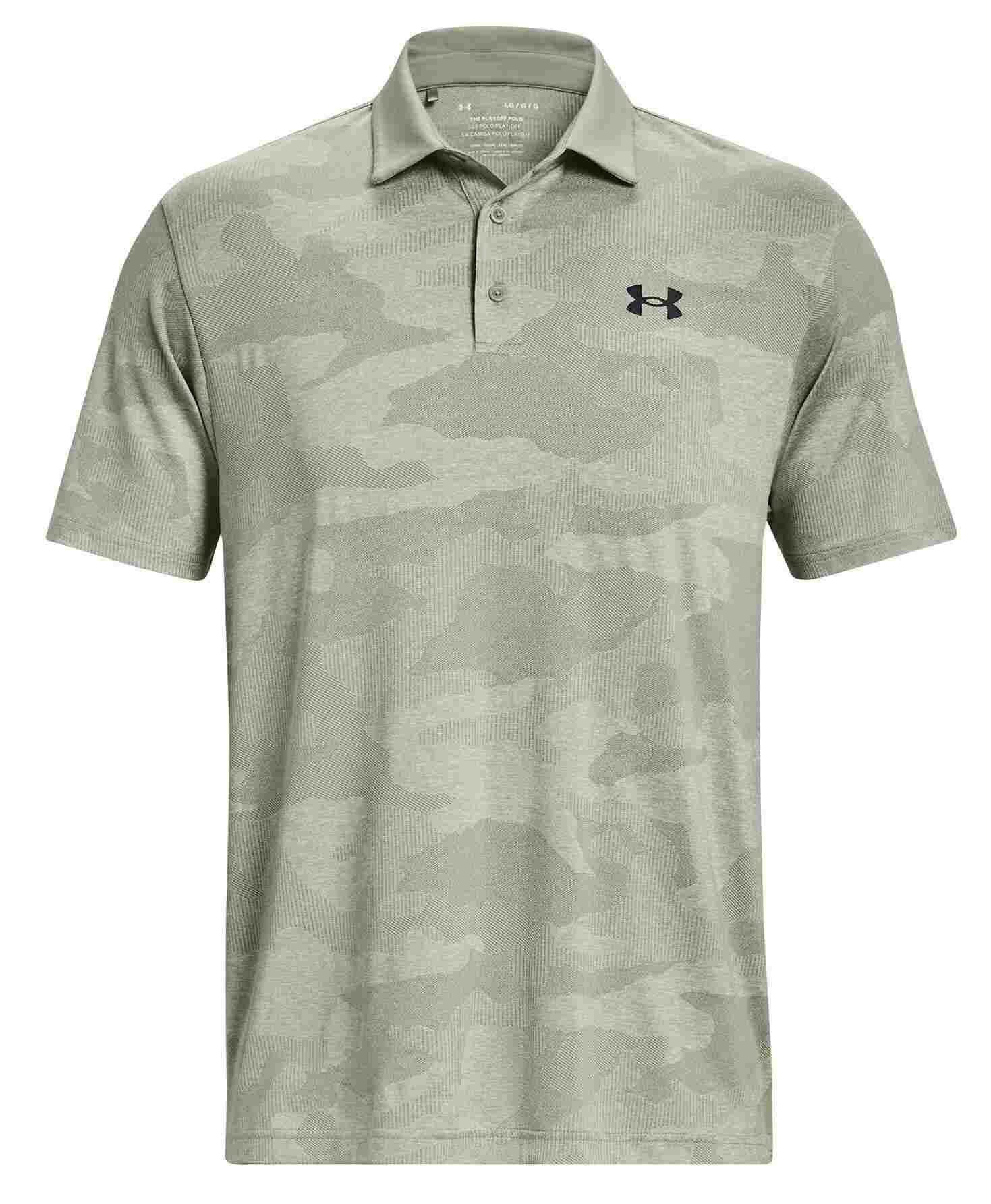 Under Armour Playoff 3.0 Jacquard męskie polo, grove green
