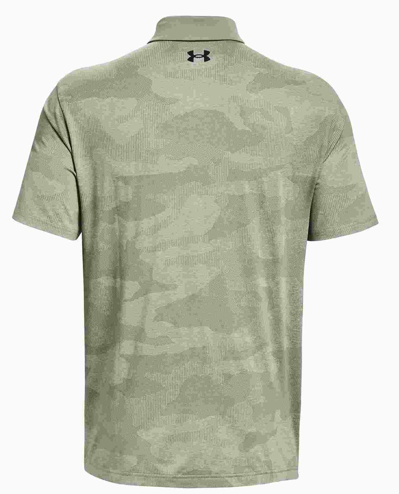 Under Armour Playoff 3.0 Jacquard męskie polo, grove green