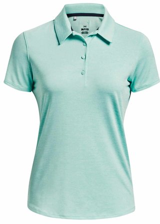 Under Armour Zinger Playoff damskie polo, neo turquoise