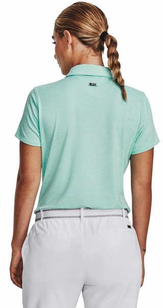 Under Armour Zinger Playoff damskie polo, neo turquoise