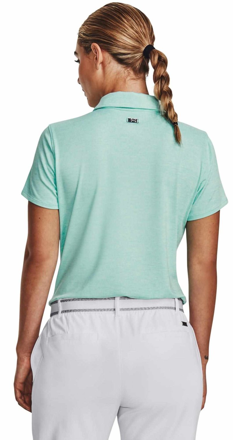Under Armour Zinger Playoff damskie polo, neo turquoise