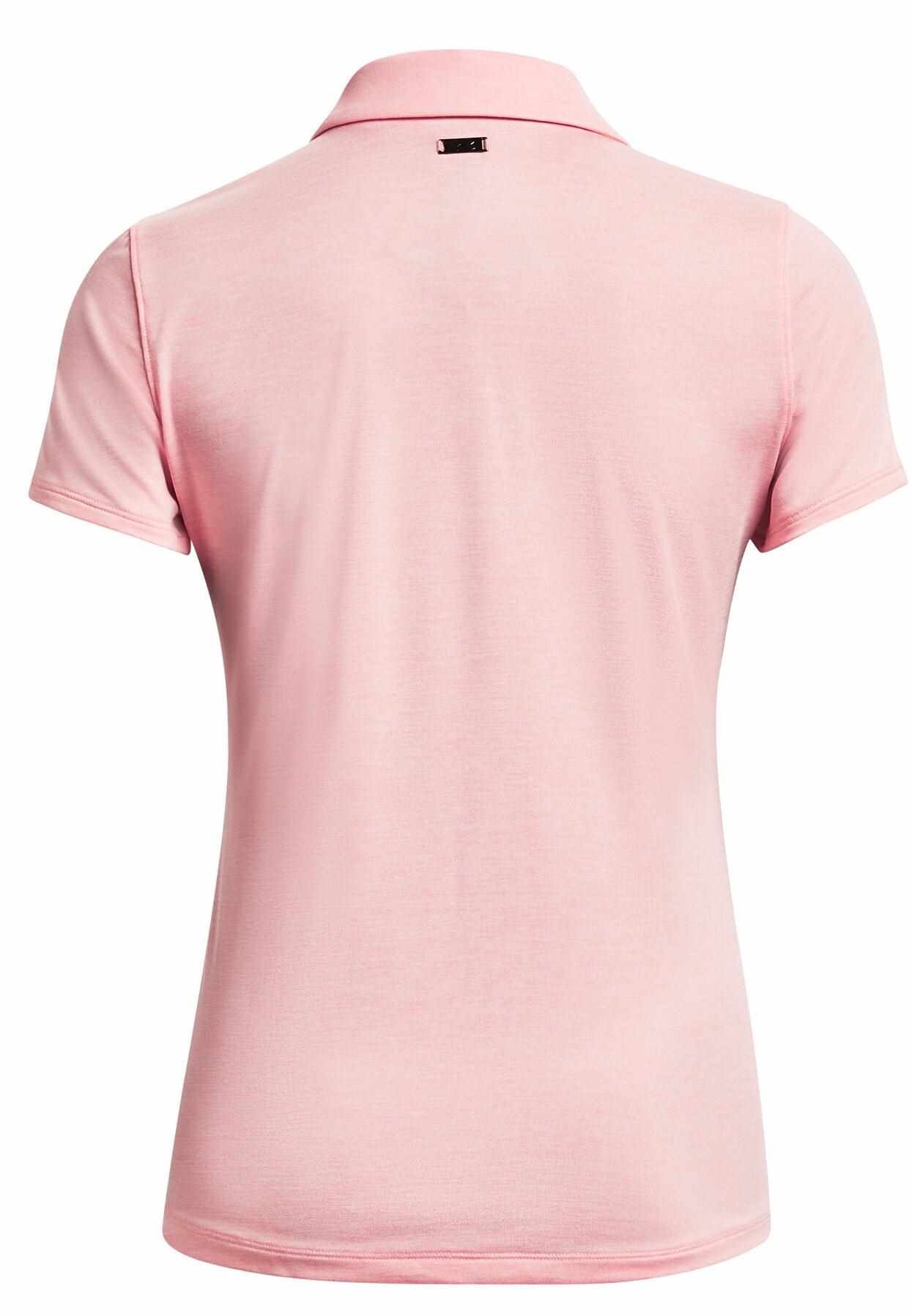 Under Armour Zinger Playoff damskie polo, jasno różowe