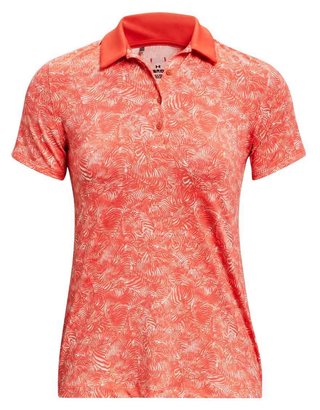 Under Armour Playoff damskie polo, czerwone