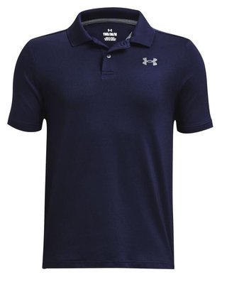 Under Armour Performance chłopięce polo, granatowe