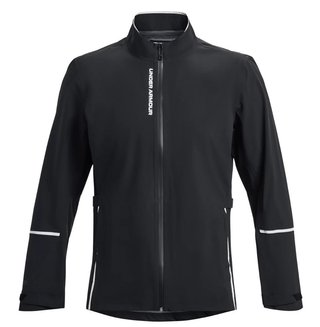 Under Armour Stormproof Cloudstrike męska kurtka, czarno/biała