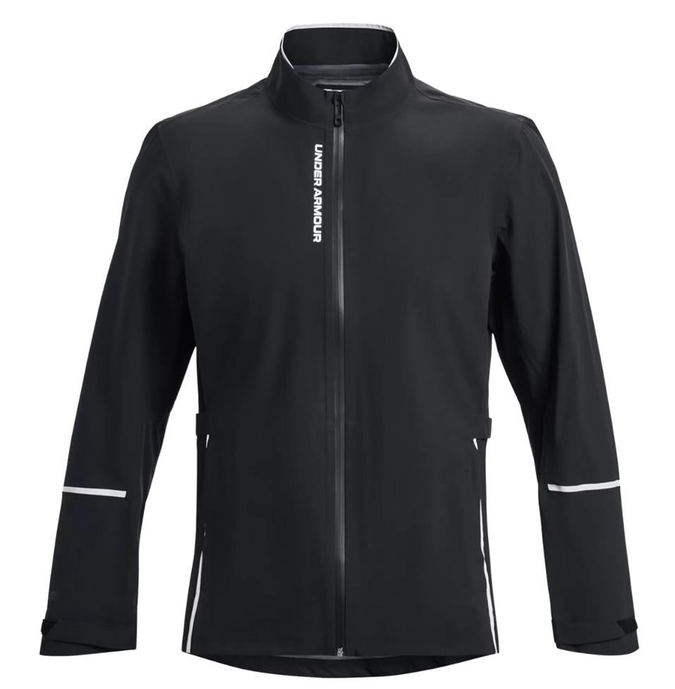 Under Armour Stormproof Cloudstrike męska kurtka, czarno/biała