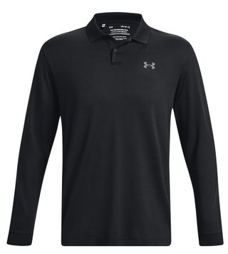 Under Armour Performance 3.0 męskie polo z długim rękawem, białe