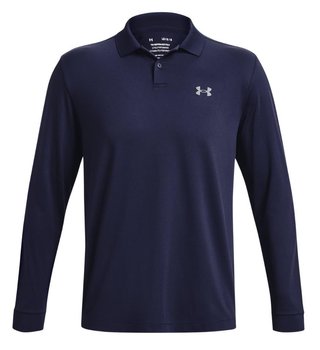 Under Armour Matchplay męskie polo z długim rękawem, granatowe