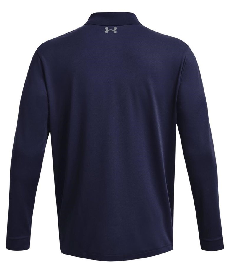 Under Armour Matchplay męskie polo z długim rękawem, granatowe