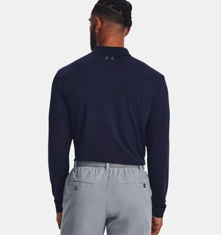 Under Armour Matchplay męskie polo z długim rękawem, granatowe
