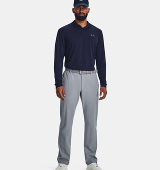 Under Armour Matchplay męskie polo z długim rękawem, granatowe