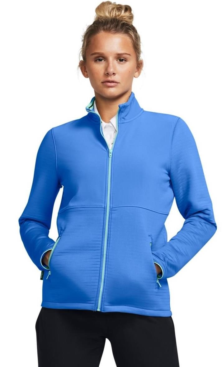 Under Armour Storm Daytona FZ damska bluza, water/neo turquoise