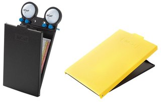 JuCad Scorecard Holder GRP etui na kartę wyników, czarno/żółte