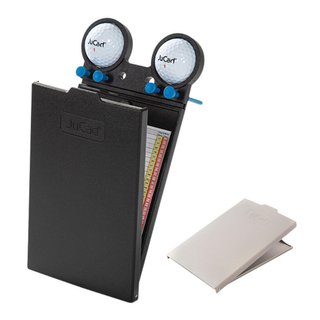 JuCad Scorecard Holder GRP etui na kartę wyników, czarne/titanium