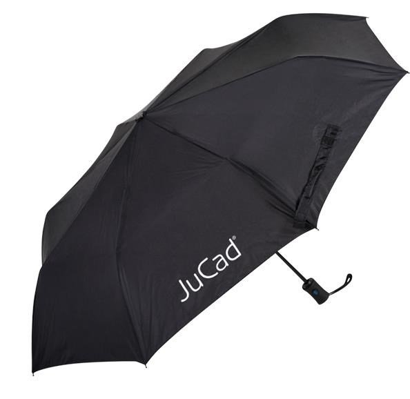 Jucad Pocket parasol, czarny