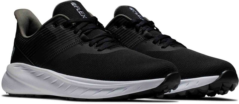 FootJoy Flex męskie buty golfowe, czarno/białe