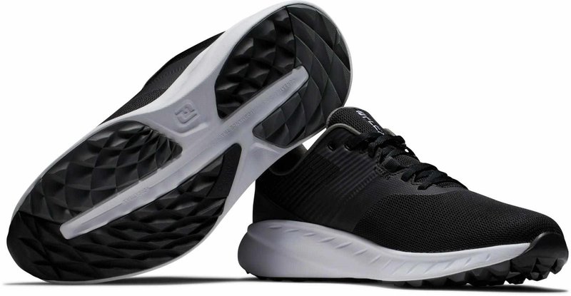 FootJoy Flex męskie buty golfowe, czarno/białe
