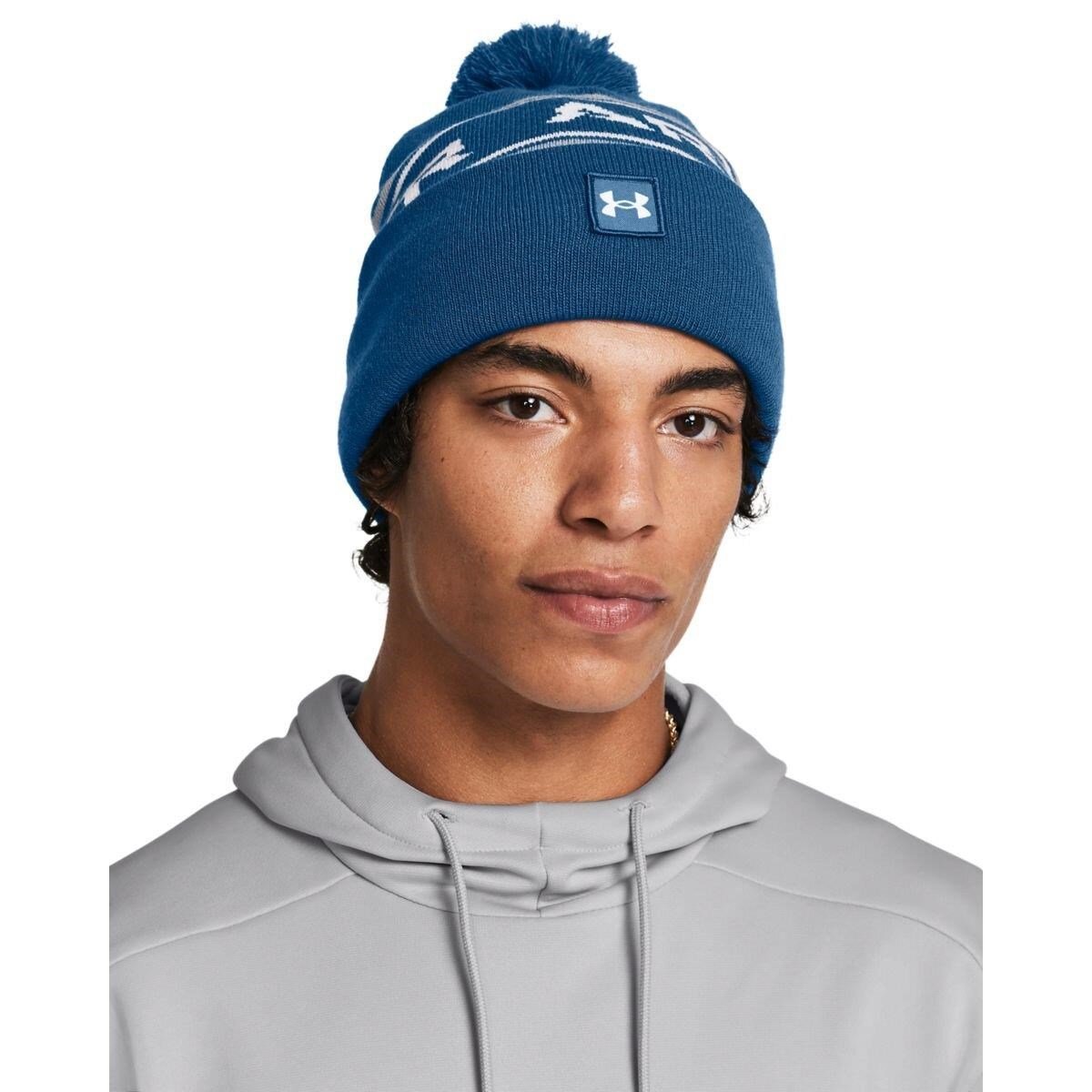Under Armour Halftime Pom pánská męska czapka zimowa, varsity blue