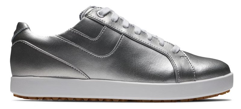 FootJoy Links damskie buty golfowe, srebrne