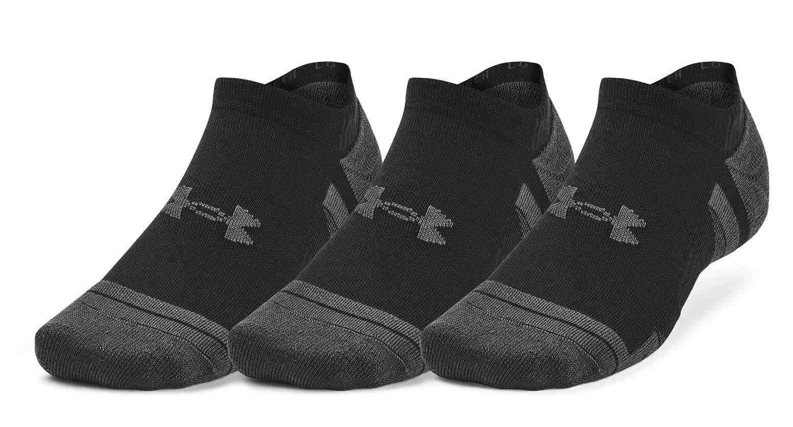 Under Armour Performance Tech skarpetki, 3pary, czarne