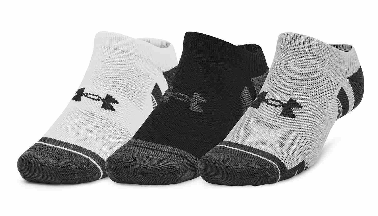 Under Armour Performance Tech skarpetki, 3pary, mod gray