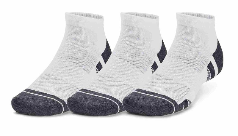 Under Armour Performance Tech skarpetki, białe, 3 pary