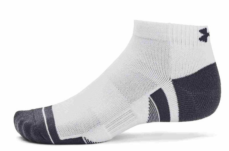 Under Armour Performance Tech skarpetki, białe, 3 pary