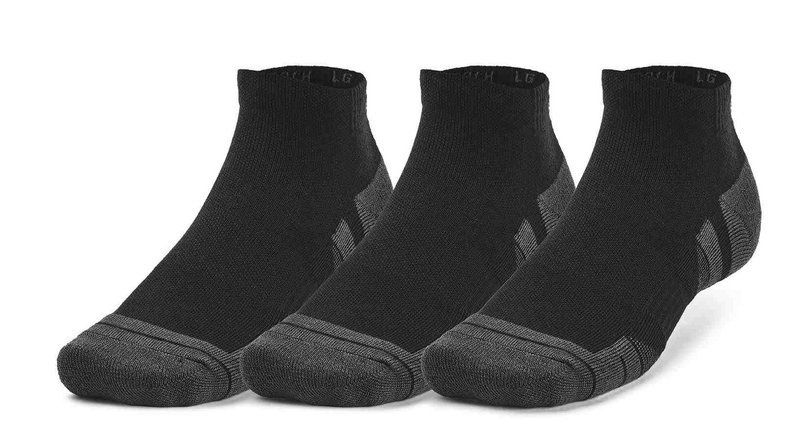 Under Armour Performance Tech skarpetki, czarne, 3 pary