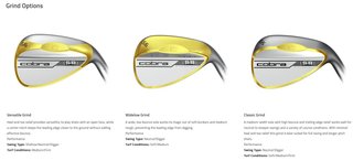 Cobra SNAKEBITE Silver Versatile wedge