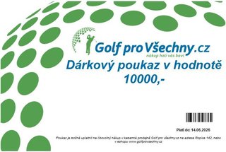 Ostatní Dárkový poukaz v hodnotě 10000,-