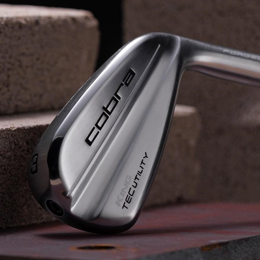 Cobra KING TEC ONE Length Silver Utility męski iron, grafit