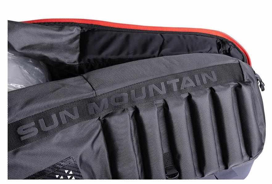 Sun Mountain Kube Travel pokrowiec transportowy, steel/black/rush red