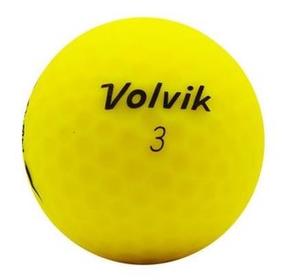 Volvik Vimat piłki golfowe, żółte