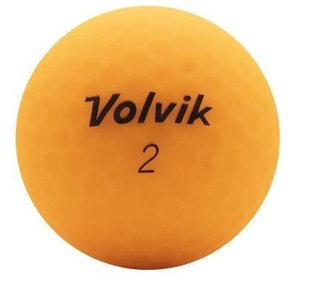 Volvik Vimat piłki golfowe, pomarańczowe