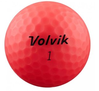 Volvik Vimat piłki golfowe, czerwone