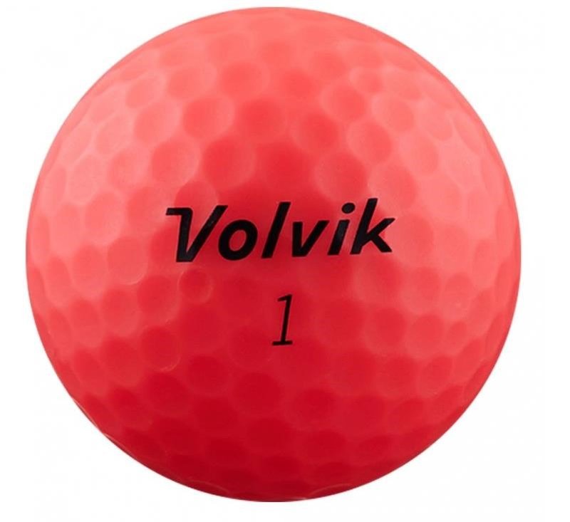 Volvik Vimat piłki golfowe, czerwone