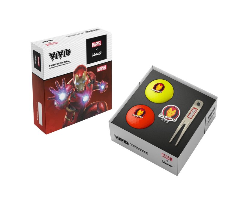 Volvik VIVID MARVEL Iron Man zestw podarunkowy