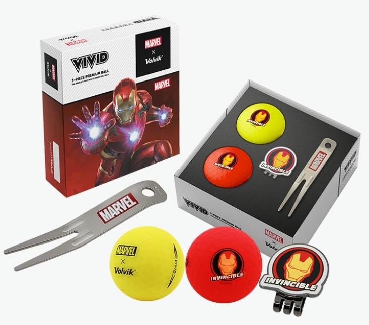 Volvik VIVID MARVEL Iron Man zestw podarunkowy