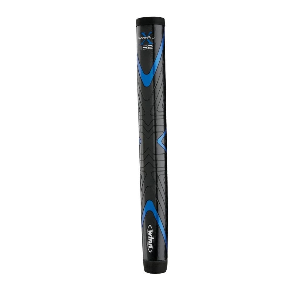 Winn Pro X 1.32 putter grip, czarno/niebieski