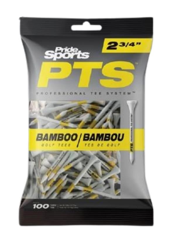 Pride Sports PTS Bamboo drewniana tee 69 mm, 100 szt.