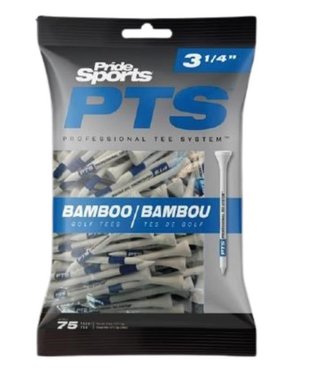 Pride Sports PTS Bamboo drewniana tee 83 mm, 75 szt.